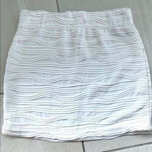 LOLA ribbed skirt